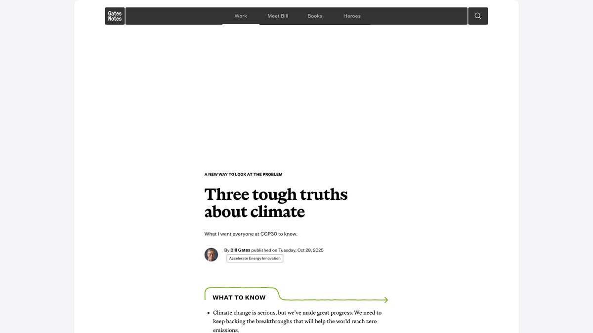 Bill Gates article screenshot