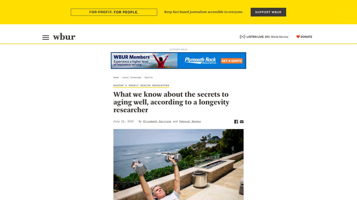 Dr. Eric Topol article screenshot